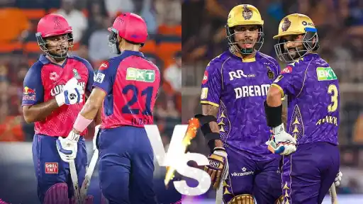 RR vs. KKR clash at Barsapara Stadium,